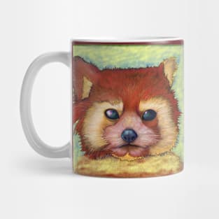 Cute Creature Based on a Red Panda Mug
